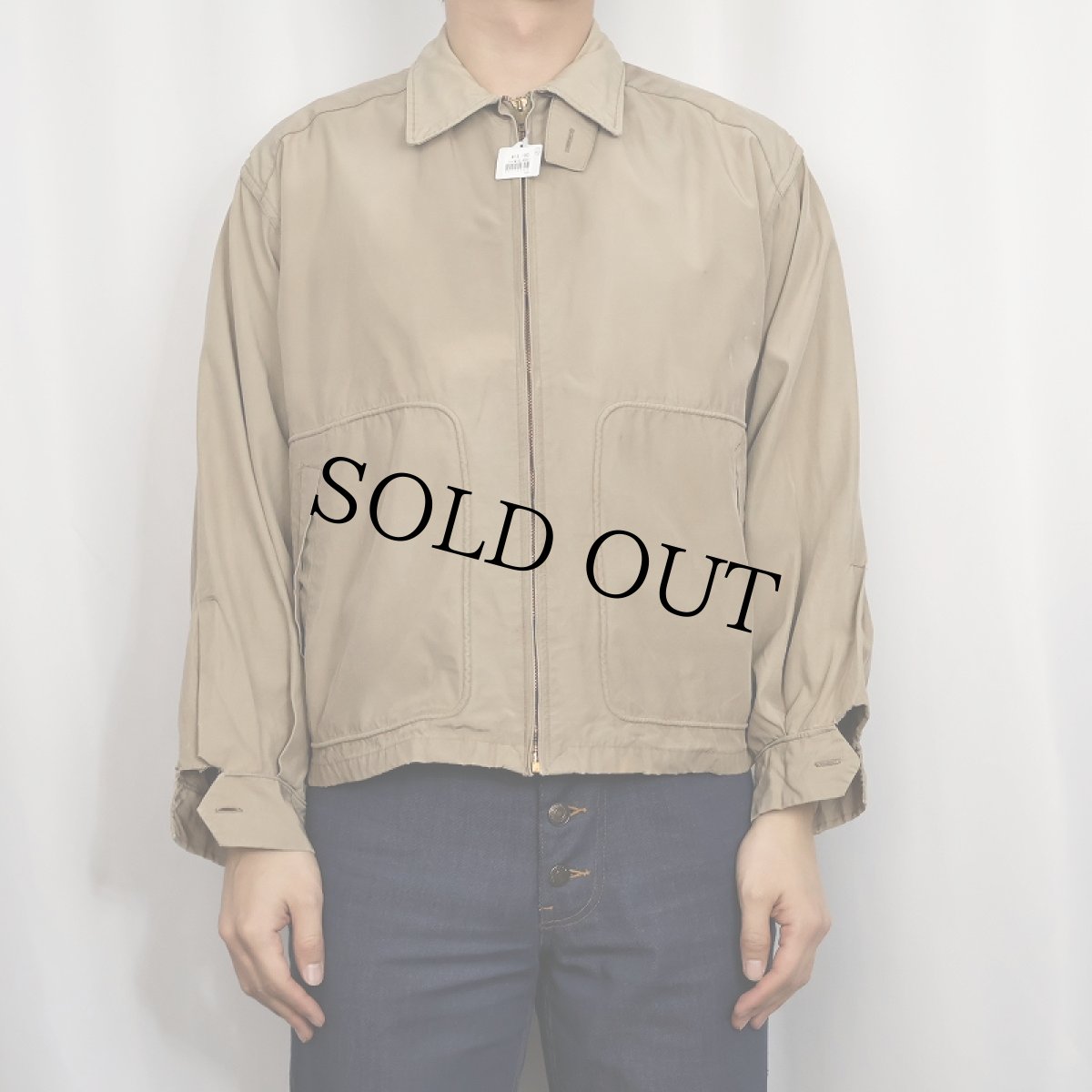 画像2: 50's McGREGOR USA製 "Scottish Drizzler" ドリズラージャケット SIZE42 (2)