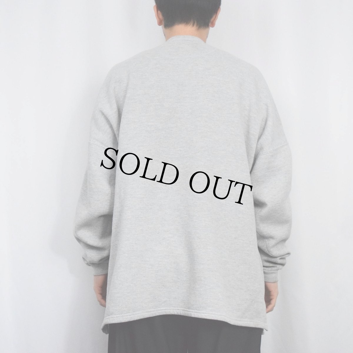 画像3: 90's〜 RUSSELL ATHLETIC USA製 ヘンリーネックスウェット XXL (3)