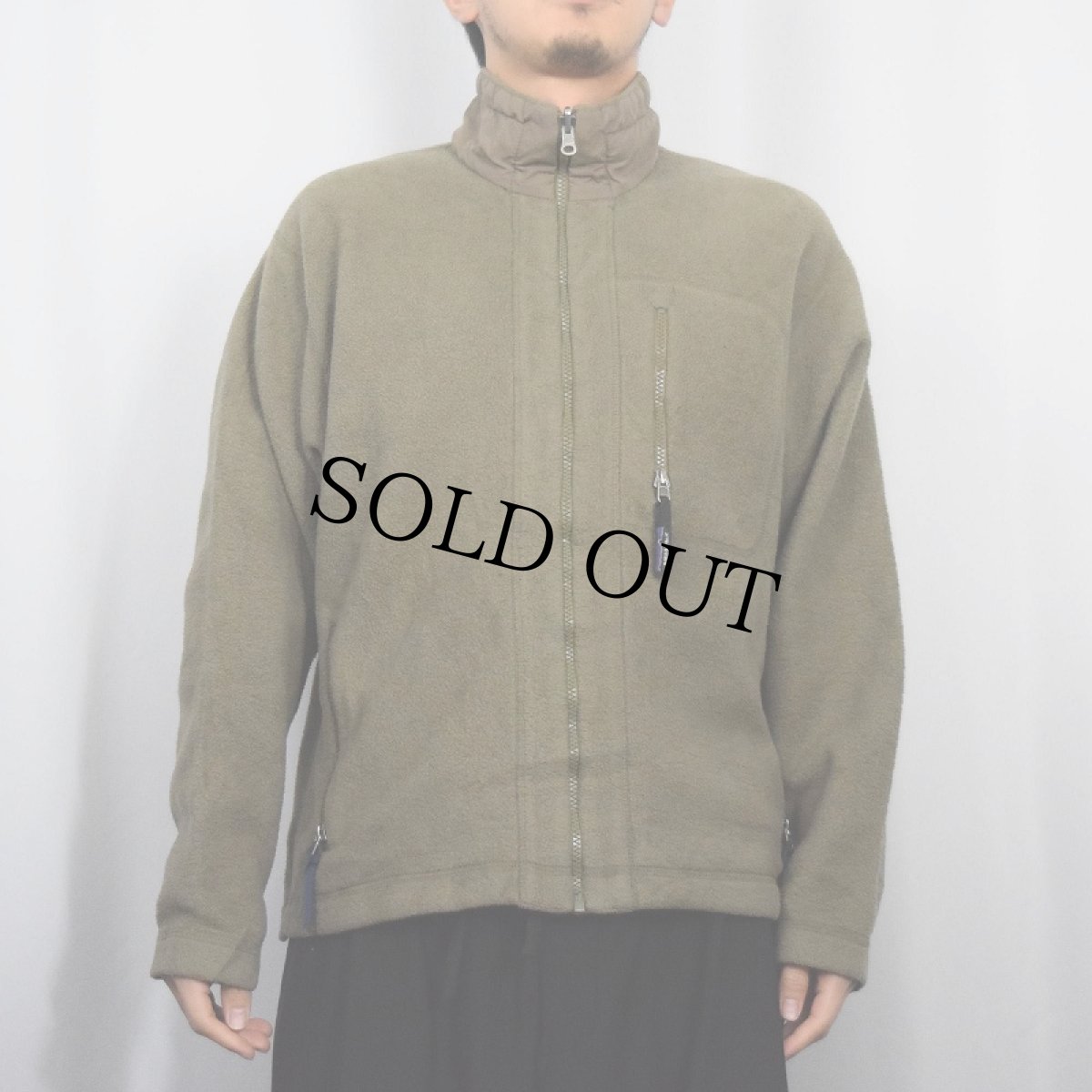 画像2: 90's Patagonia USA製 フリースジップジャケット M (2)