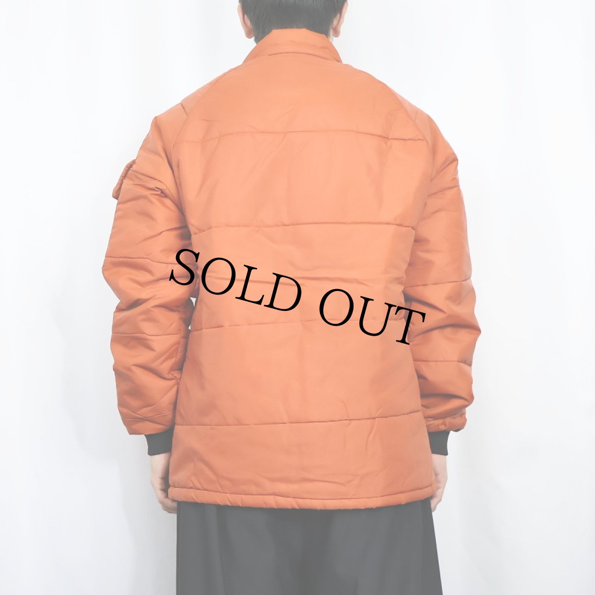 画像3: 70's Swingster ワッペン付き 中綿入り キルティングジャケット M (3)