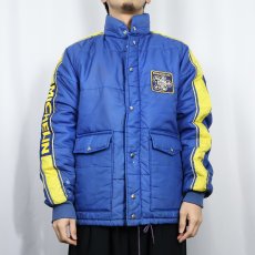 画像2: 70's Swingster "MICHELIN" ワッペン付き 中綿入り キルティングジャケット S (2)