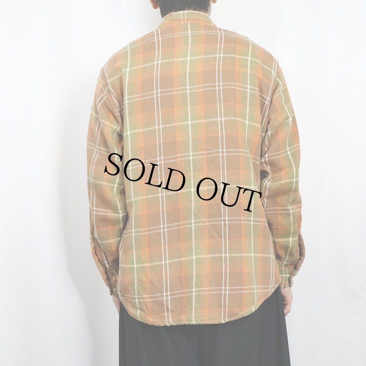 画像3: 80's BIGMAC USA製 チェック柄 ヘビーネルシャツ L (3)