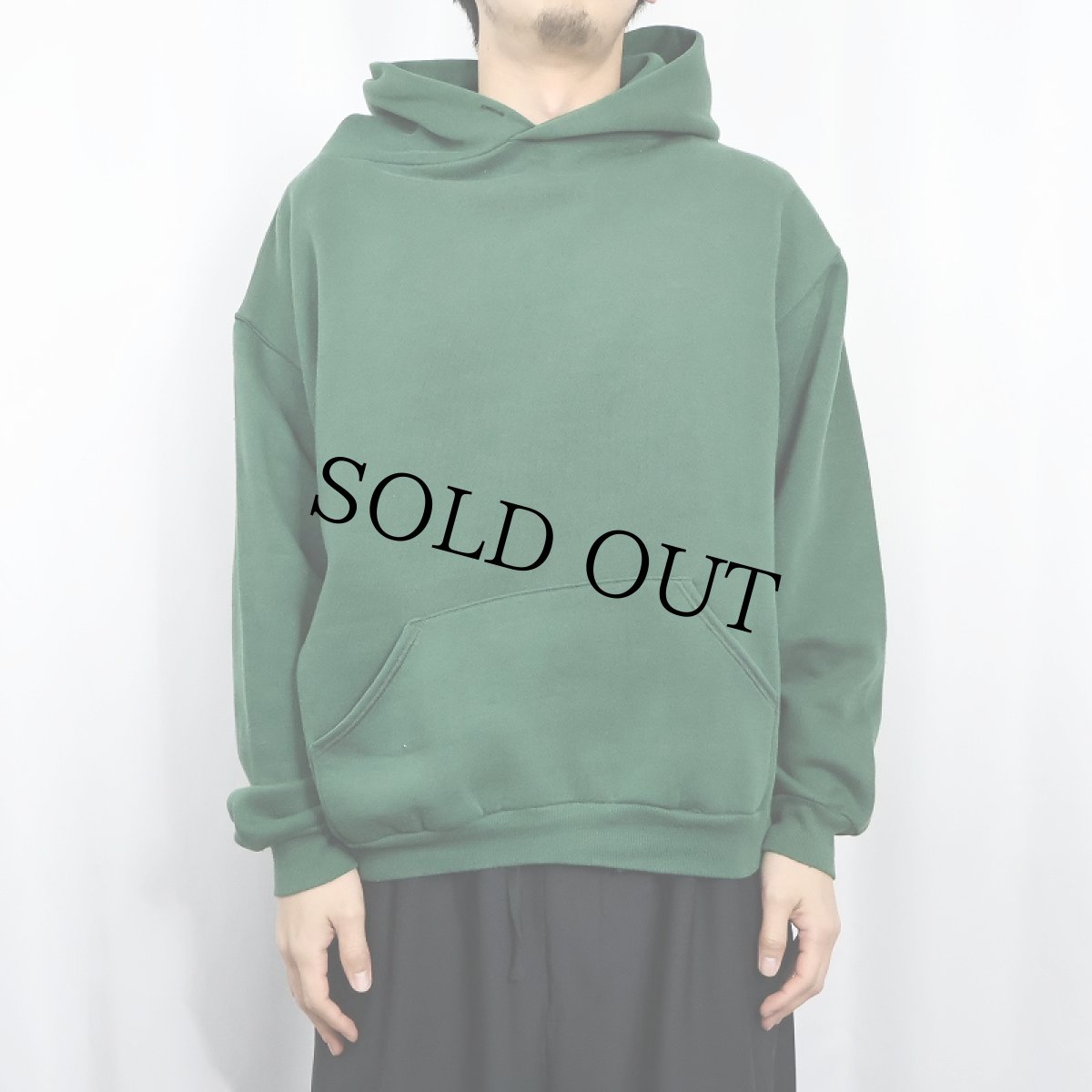 画像2: 70〜80's RUSSELL ATHLETIC 金タグ 無地スウェットフーディ L (2)