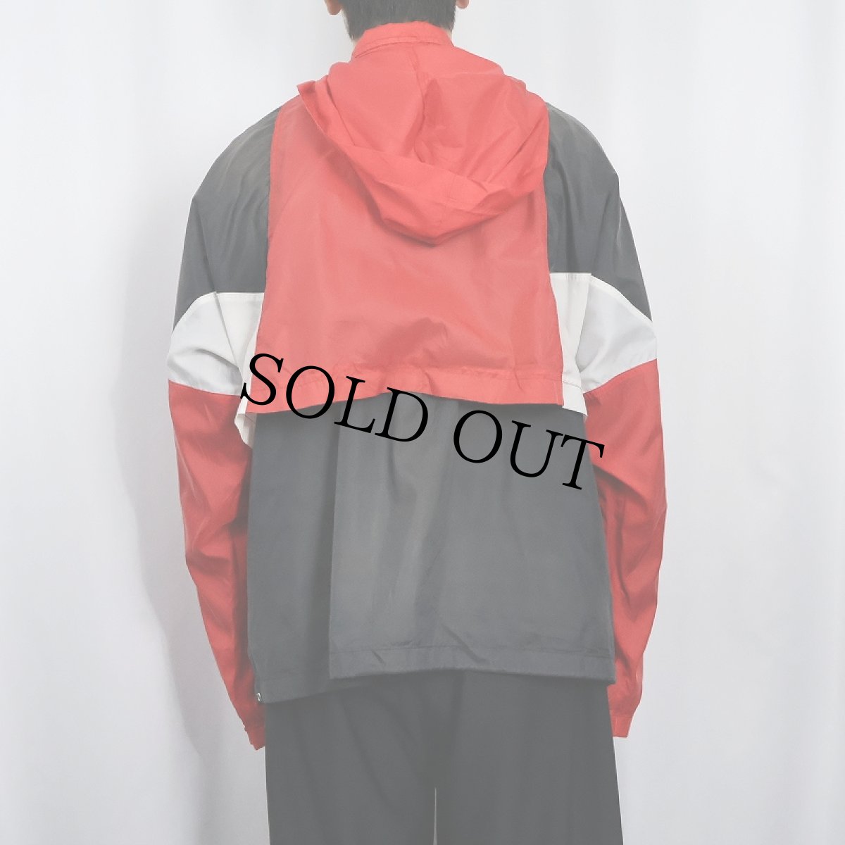 画像3: 90's NIKE 銀タグ 切り替えデザイン ナイロンジャケット XL (3)