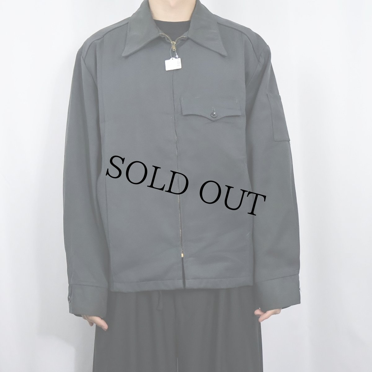 画像2: 【SALE】 70's RIVERSIDE MASTERBILT USA製 ワークジャケット M (2)