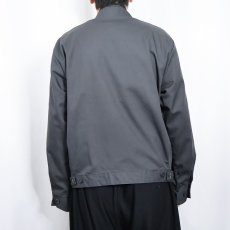 画像3: 60〜70's WORK WEAR USA製 ロゴワッペン付き ワークジャケット M (3)