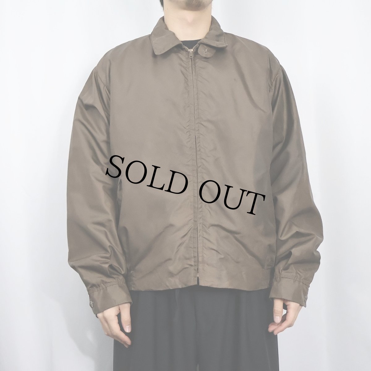 画像2: 60's McGREGOR USA製 "Nylon Anti-Breez" ボアライナー ナイロンスイングトップ SIZE44 (2)