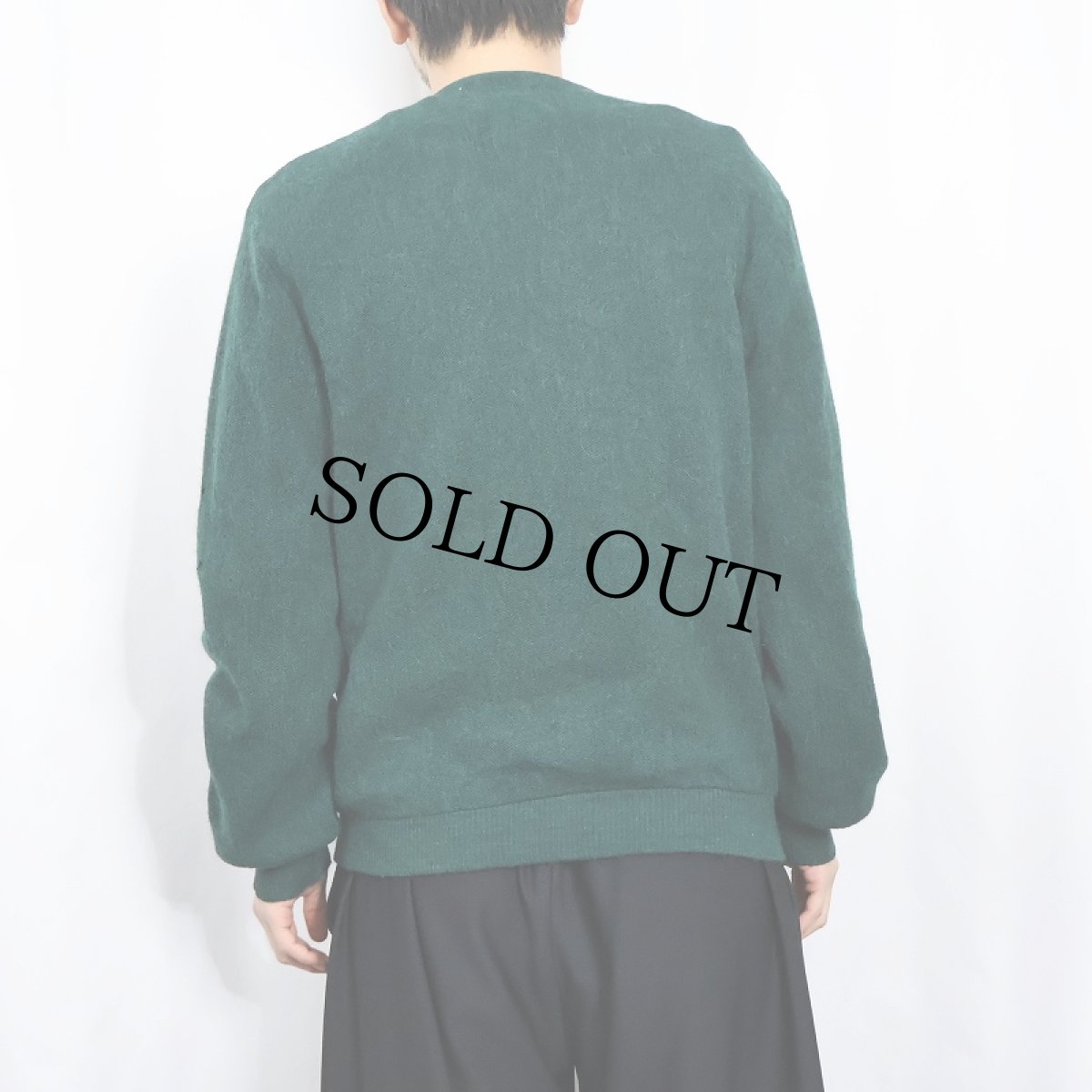 画像3: 【SALE】 60〜70's Sears KINGS ROAD アルパカニットカーディガン M (3)