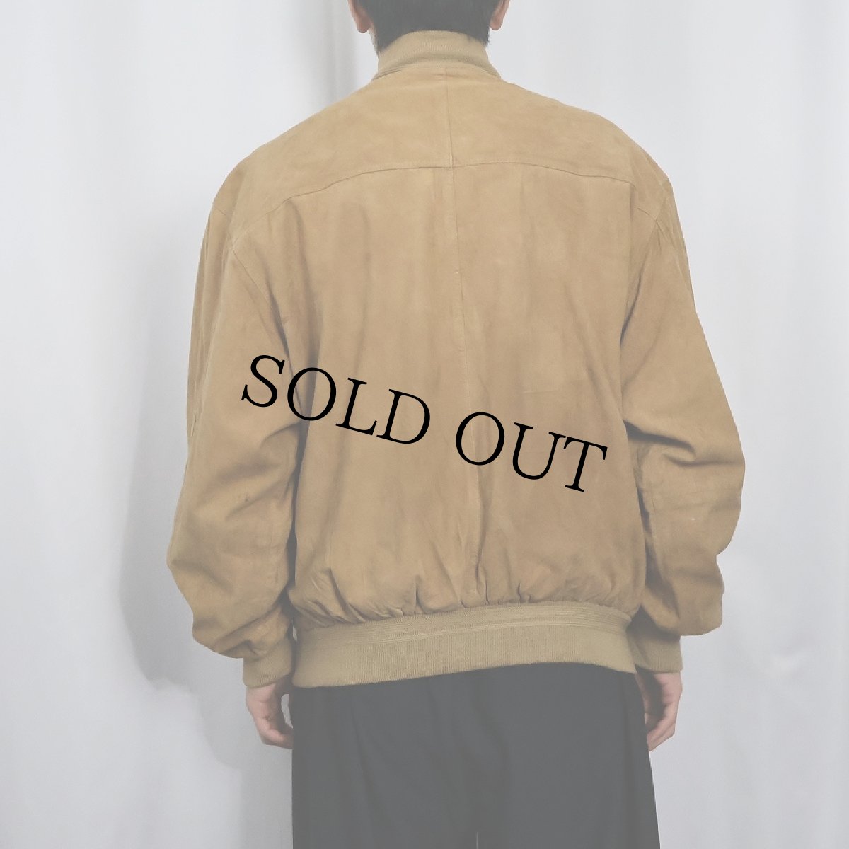 画像3: スエードレザージャケット SIZE52 (3)