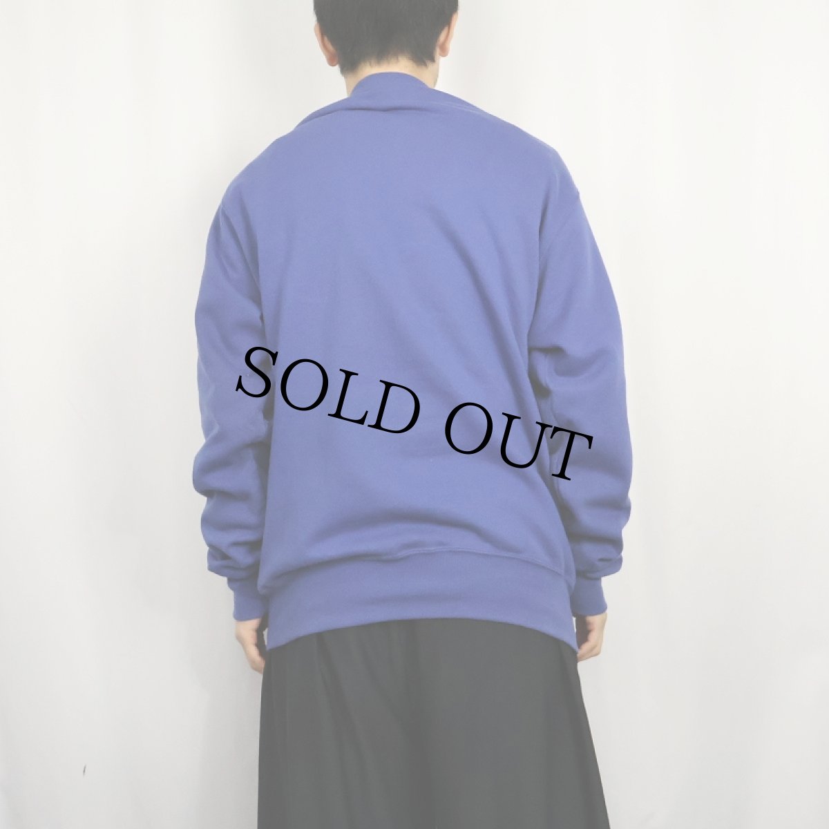 画像3: 80〜90's Champion USA製 青刺繍タグ 後期 前Vスウェット XL (3)