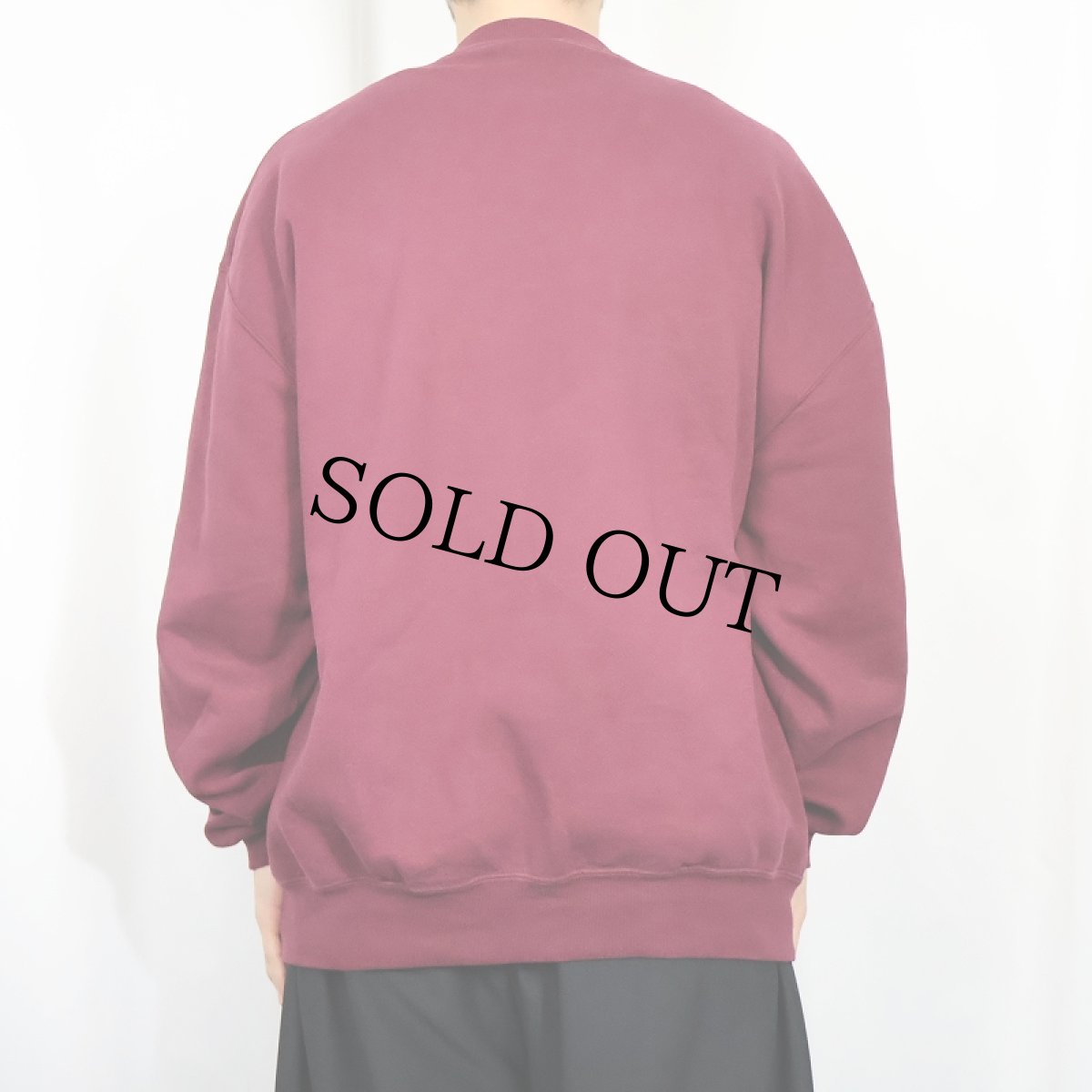 画像3: 90's〜 RUSSELL ATHLETIC USA製 "TRUCKER" 前V ウイングフット プリントスウェット XL (3)