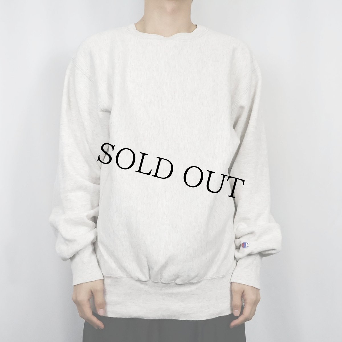 画像2: 90's Champion REVERSE WEAVE USA製 目無し スウェット XL (2)