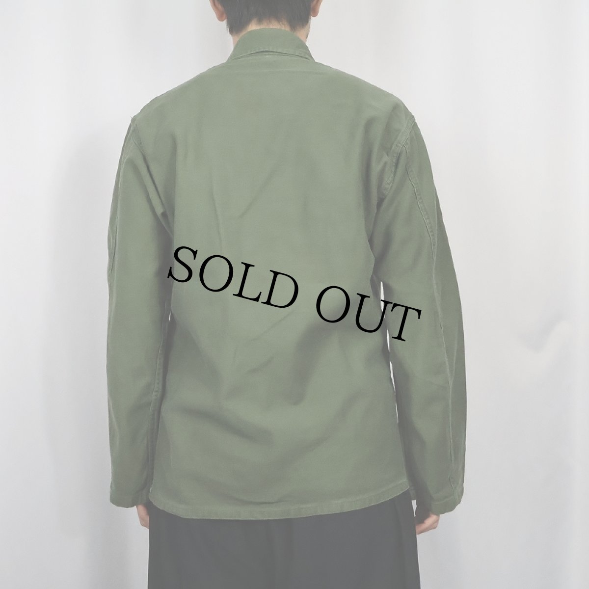 画像3: 60's U.S.ARMY ユーティリティシャツ 1st (3)