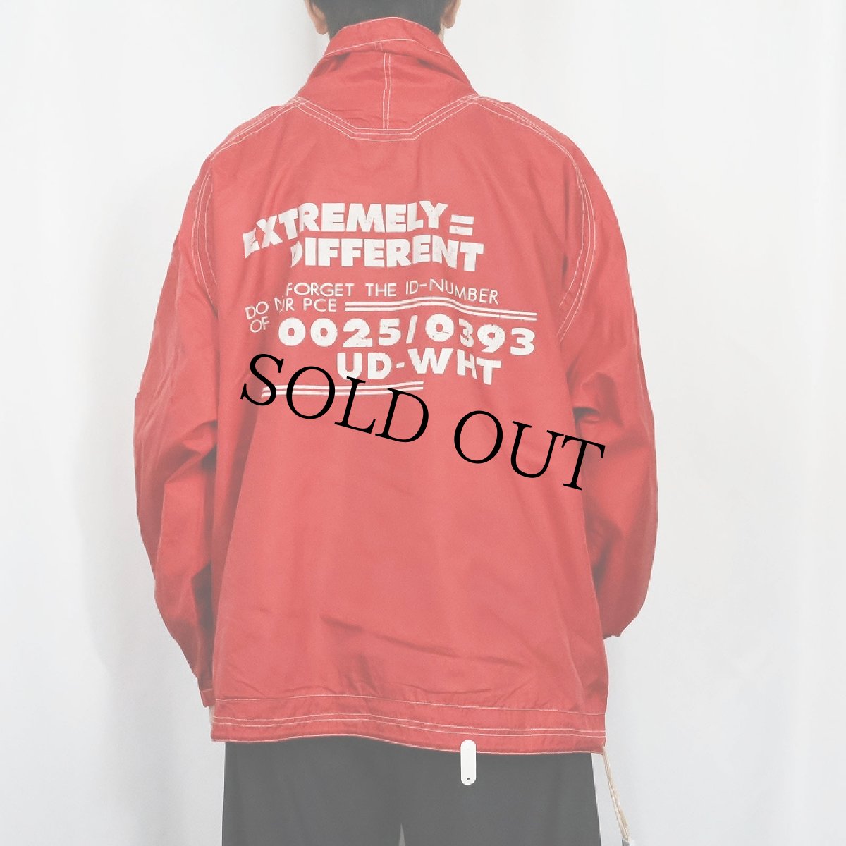 画像4: 80's WESTCOAST ナイロン レースアップジャケット M (4)