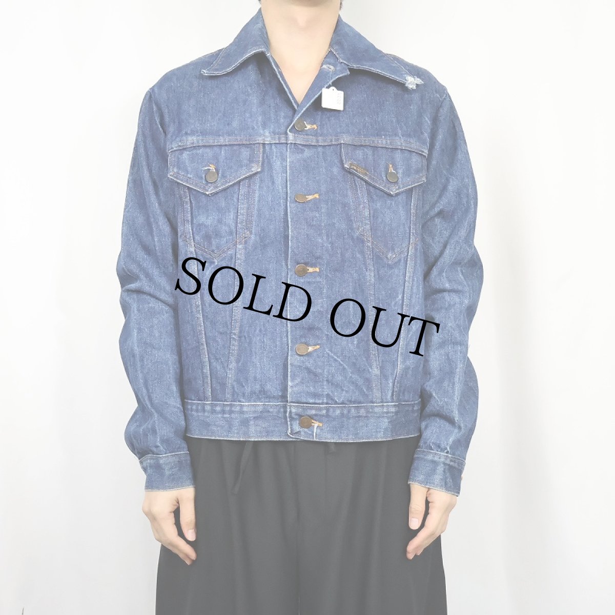 画像2: 70's Sears WESTERN WEAR デニムジャケット (2)