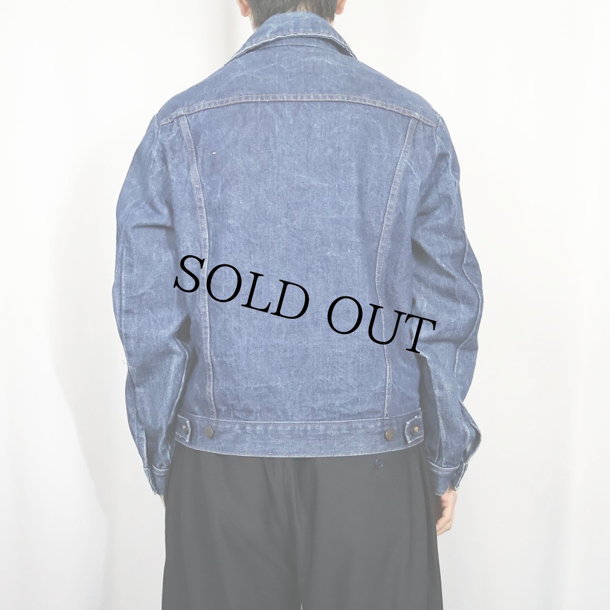 画像3: 70's Sears WESTERN WEAR デニムジャケット (3)