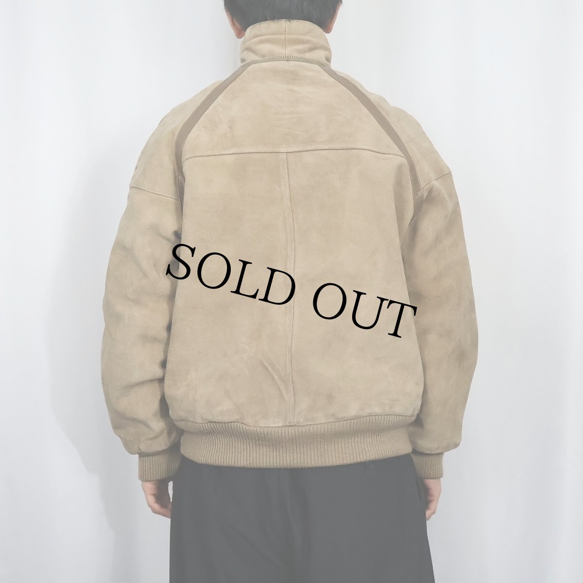 画像3: 90's Wilsons ボアライナー スエードレザージャケット SIZE40 (3)