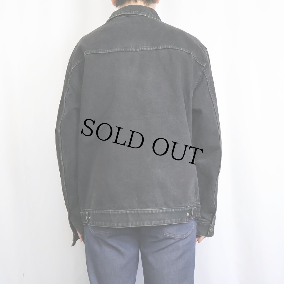 画像5: 80's〜 Lee Cooper ダックジャケット BLACK XL (5)