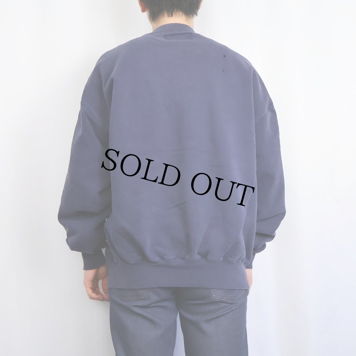 画像3: 90's L.L.Bean×RUSSELL ATHLETIC USA製 ヘンリーネックスウェット NAVY XL TALL (3)