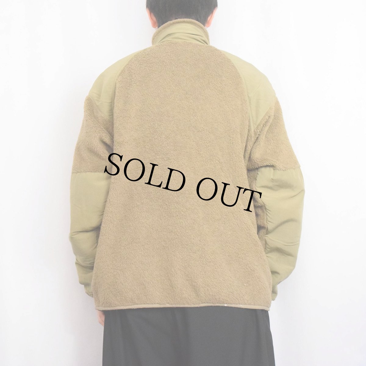 画像3: U.S.MILITARY ECWCS GEN3 Cold Weather コヨーテフリースジャケット LARGE-REGULAR (3)