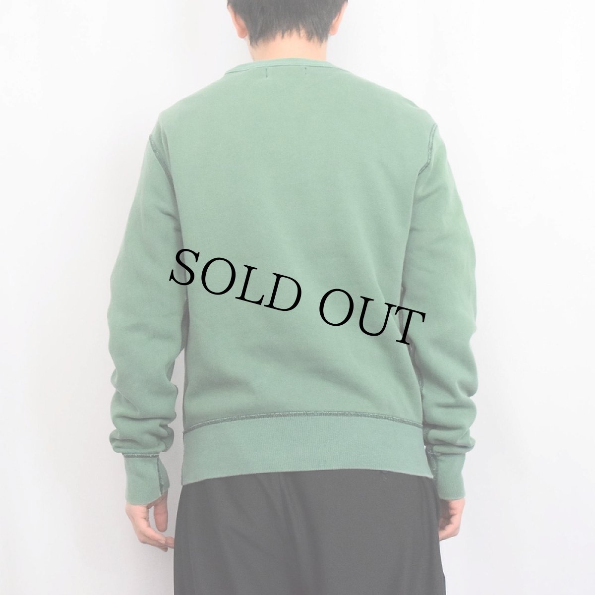 画像3: POLO Ralph Lauren "INDIAN SPRINGS" 前V インディアンヘッド プリントスウェット M (3)