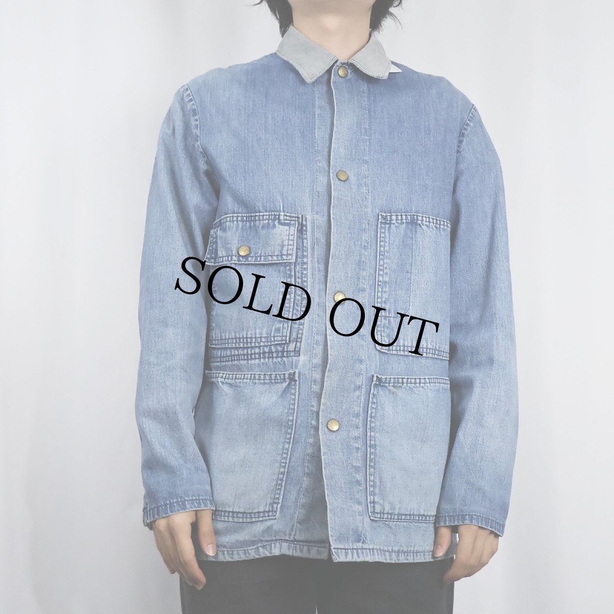 画像2: 60's Carter's デニムカバーオール (2)