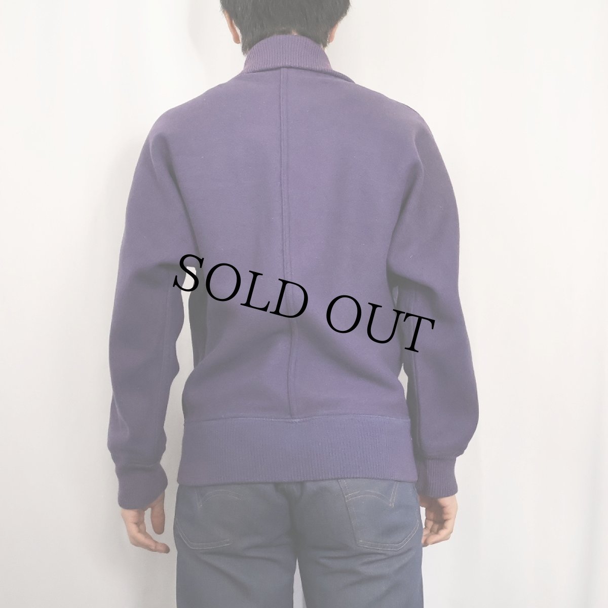 画像3: 50's BUTWIN "EGLIN AFB" パッチ付き ウールスタジャン SIZE38 (3)