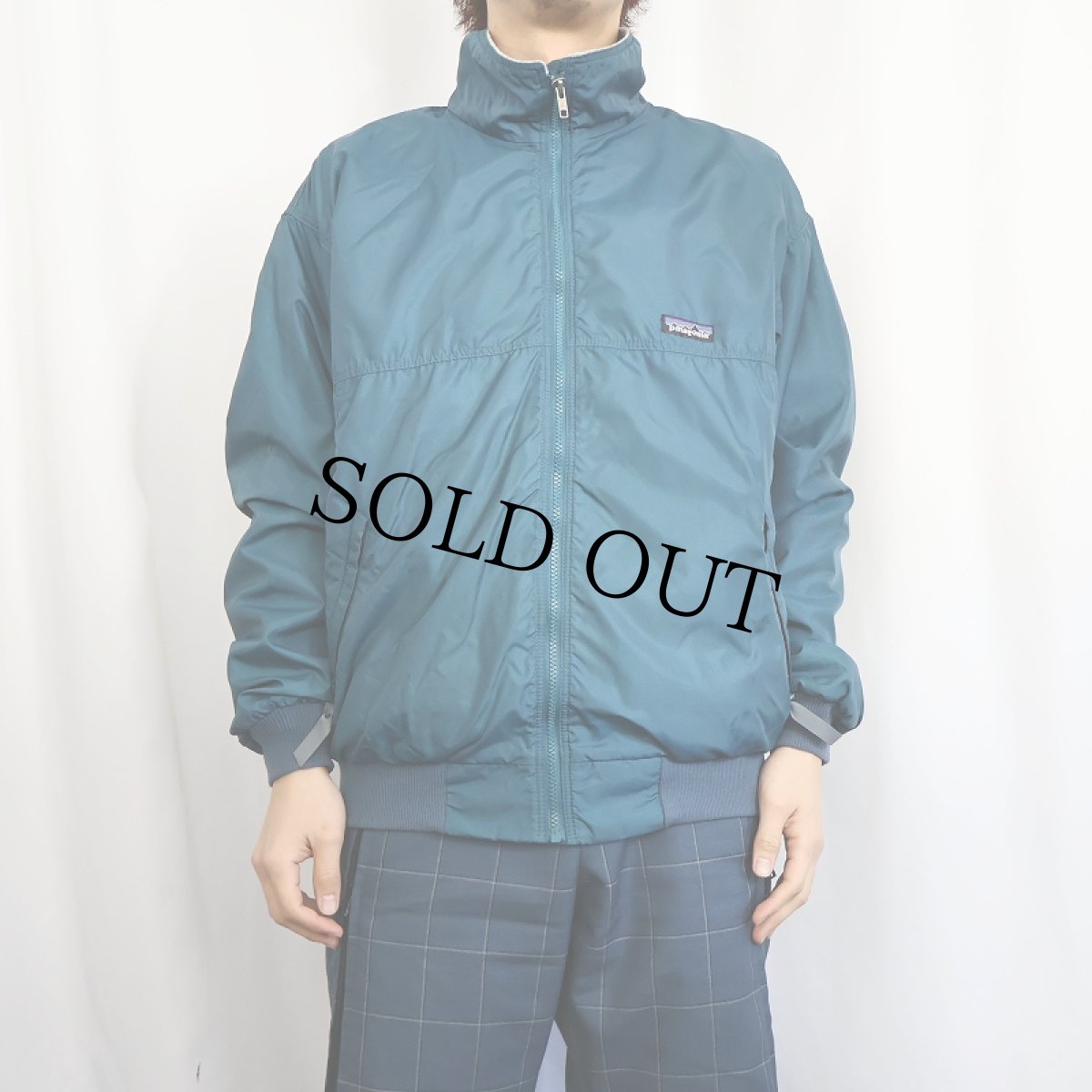 画像2: 2000's patagonia シェルドシンチラジャケット M (2)