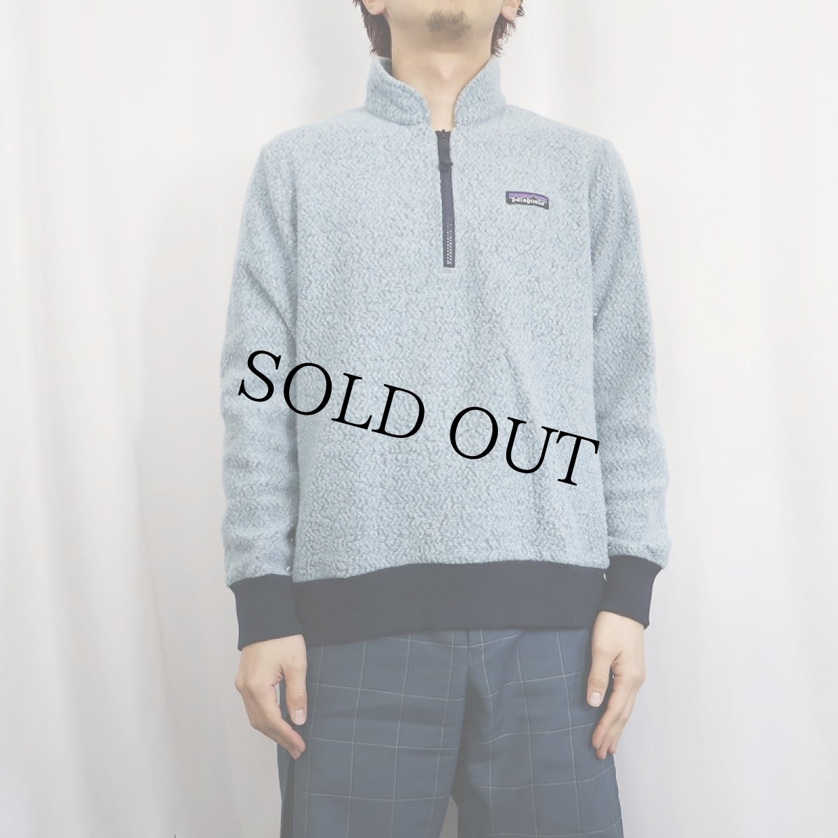 画像2: 2019AW patagonia ウーリエステル ハーフジップフリースジャケット L (2)