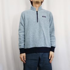 画像2: 2019AW patagonia ウーリエステル ハーフジップフリースジャケット L (2)