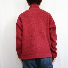 画像3: 90's patagonia USA製 ハーフジップフリースジャケット M (3)