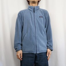 画像2: 2000's patagonia USA製 フリースジップジャケット M (2)