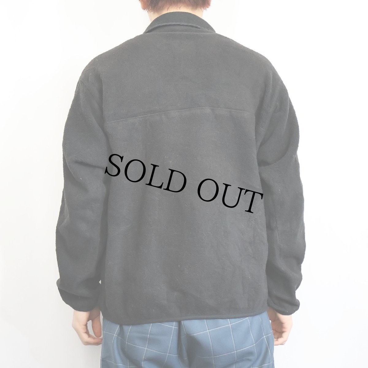 画像3: 2000's patagonia 企業ロゴ刺繍 スナップT BLACK M (3)