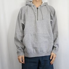画像2: 90's GAP ハーフジップスウェットパーカー L (2)
