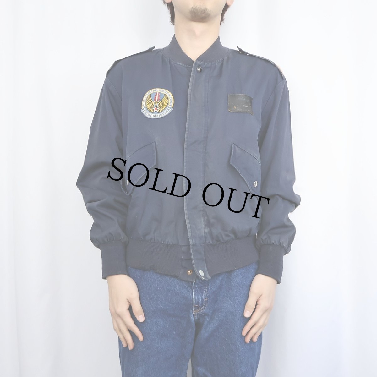 画像2: 50's U.S. AIR FORCE in EUROPE TYPE L-2A "LOCAl MADE" size50 (2)