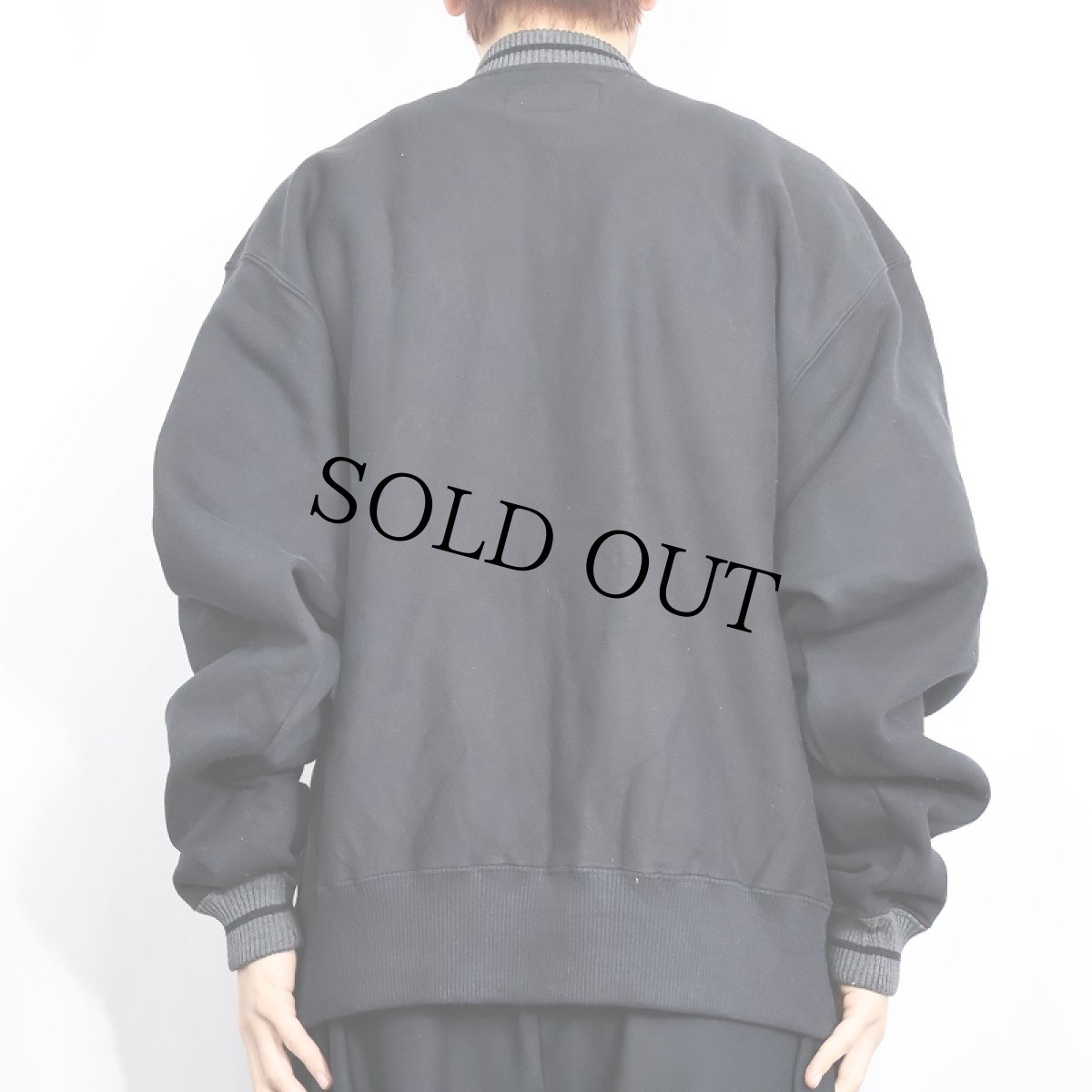 画像3: Champion REVERSE WEAVE ヘンリーネックスウェット BLACK L (3)