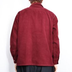 画像3: 60's CORDUROY BY WOODBURY USA製 コーデュロイオープンカラーシャツ L (3)