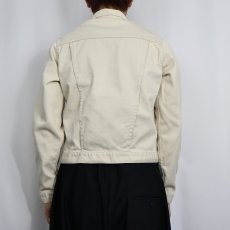 画像3: 〜60's UNKOWN "1st TYPE" コットンピケジャケット (3)