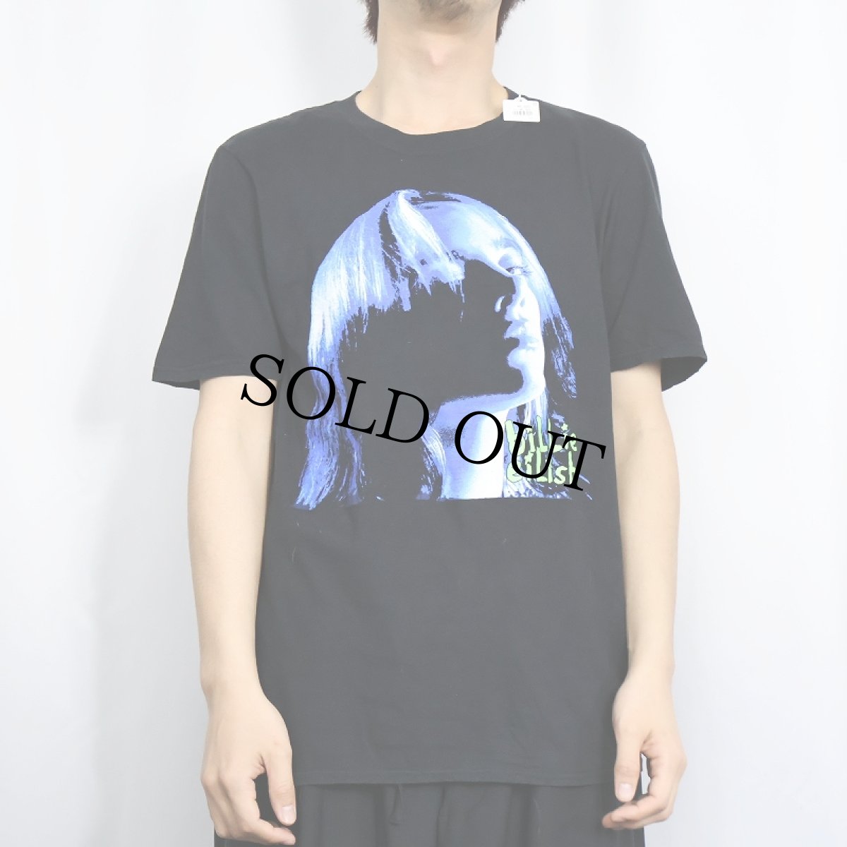 画像2: Billie Eilish ミュージシャンTシャツ BLACK M (2)