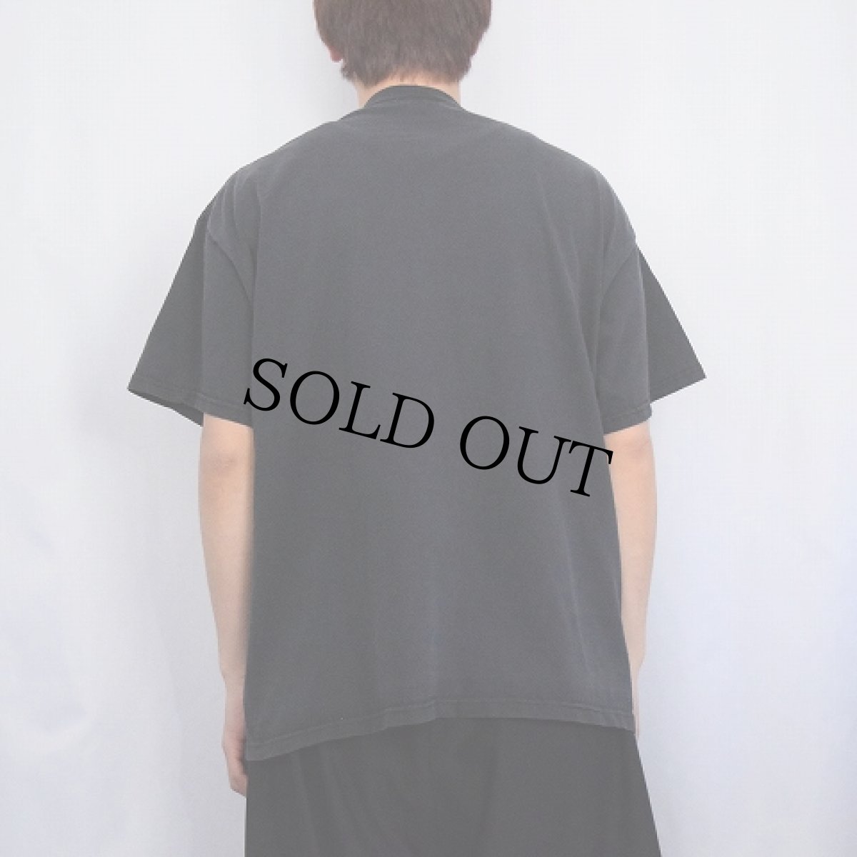 画像3: 2000's "It's not ILLEGAL unless you get CAUGHT!" プリントTシャツ BLACK XL (3)