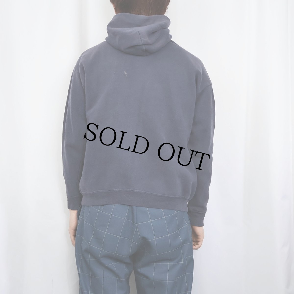 画像3: 60〜70's 無地スウェットフーディー (3)