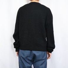 画像3: 60's ARENA アルパカニットカーディガン BLACK L (3)