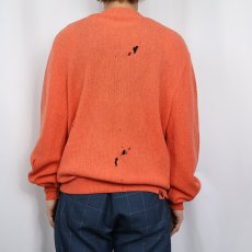 画像3: 60〜70's Arnold Palmer USA製 アルパカ×ウール ニットカーディガン L (3)
