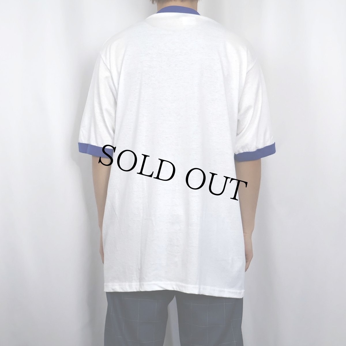 画像3: 90's STAR WARS USA製 "DARTH VADER" キャラクタープリントリンガーTシャツ DEADSTOCK XL (3)