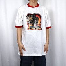 画像2: 90's STAR WARS USA製 "JAWA" キャラクタープリントリンガーTシャツ DEADSTOCK XL (2)