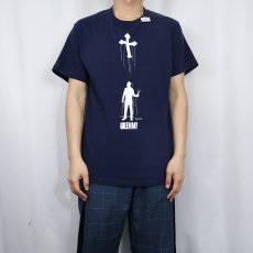画像2: 2000's GREEN DAY パンクロックバンドTシャツ NAVY M (2)