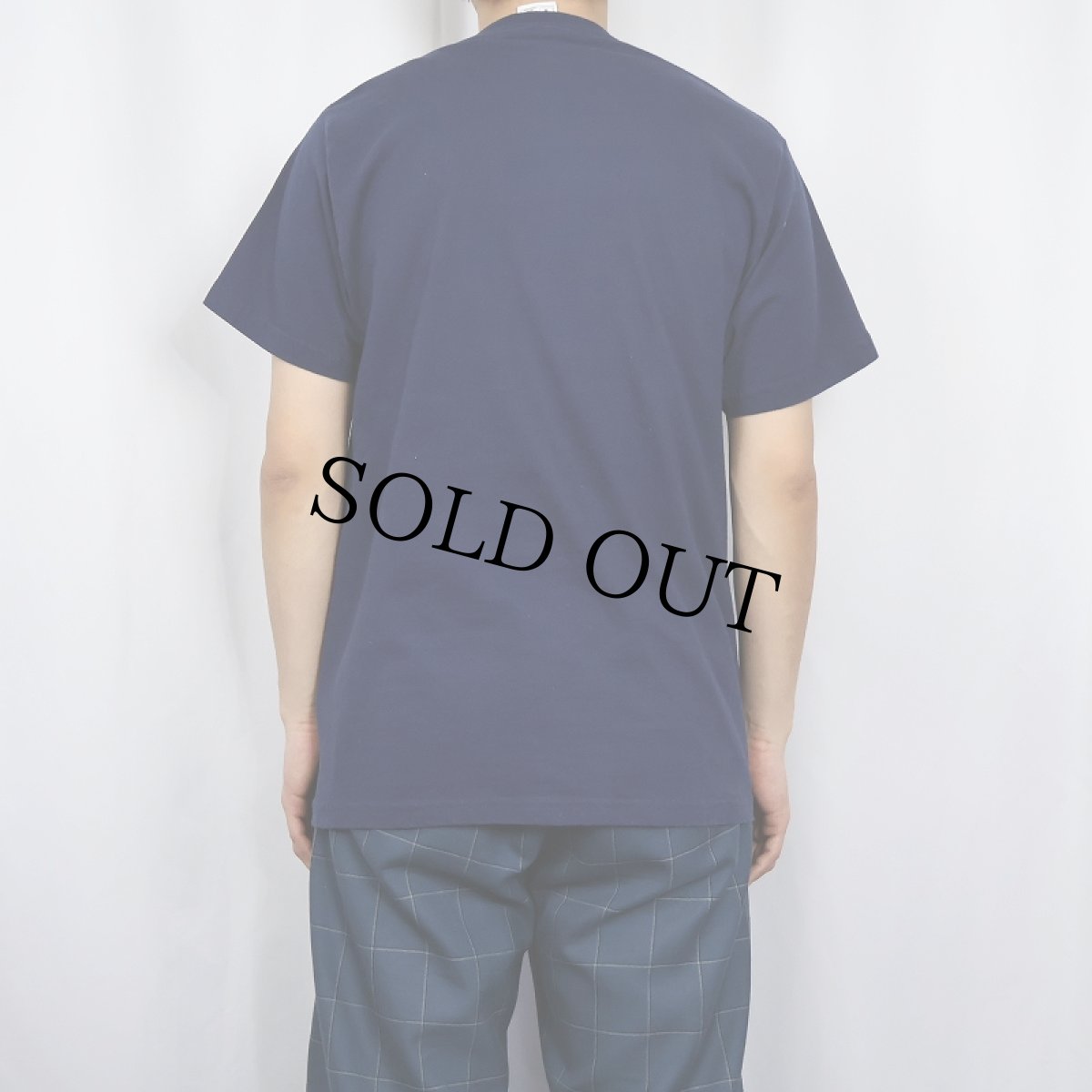 画像3: 2000's GREEN DAY パンクロックバンドTシャツ NAVY M (3)