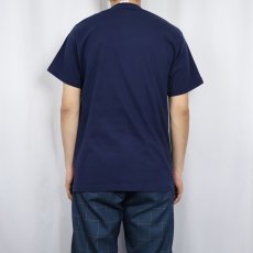 画像3: 2000's GREEN DAY パンクロックバンドTシャツ NAVY M (3)