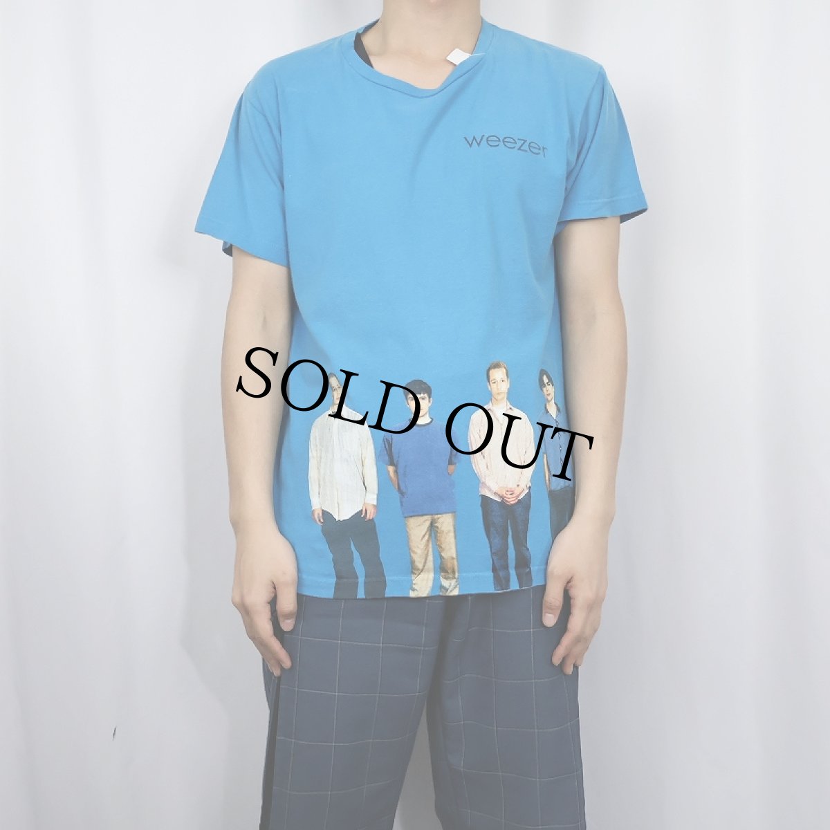 画像2: Weezer オルタナティブロックバンドTシャツ (2)