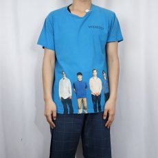 画像2: Weezer オルタナティブロックバンドTシャツ (2)